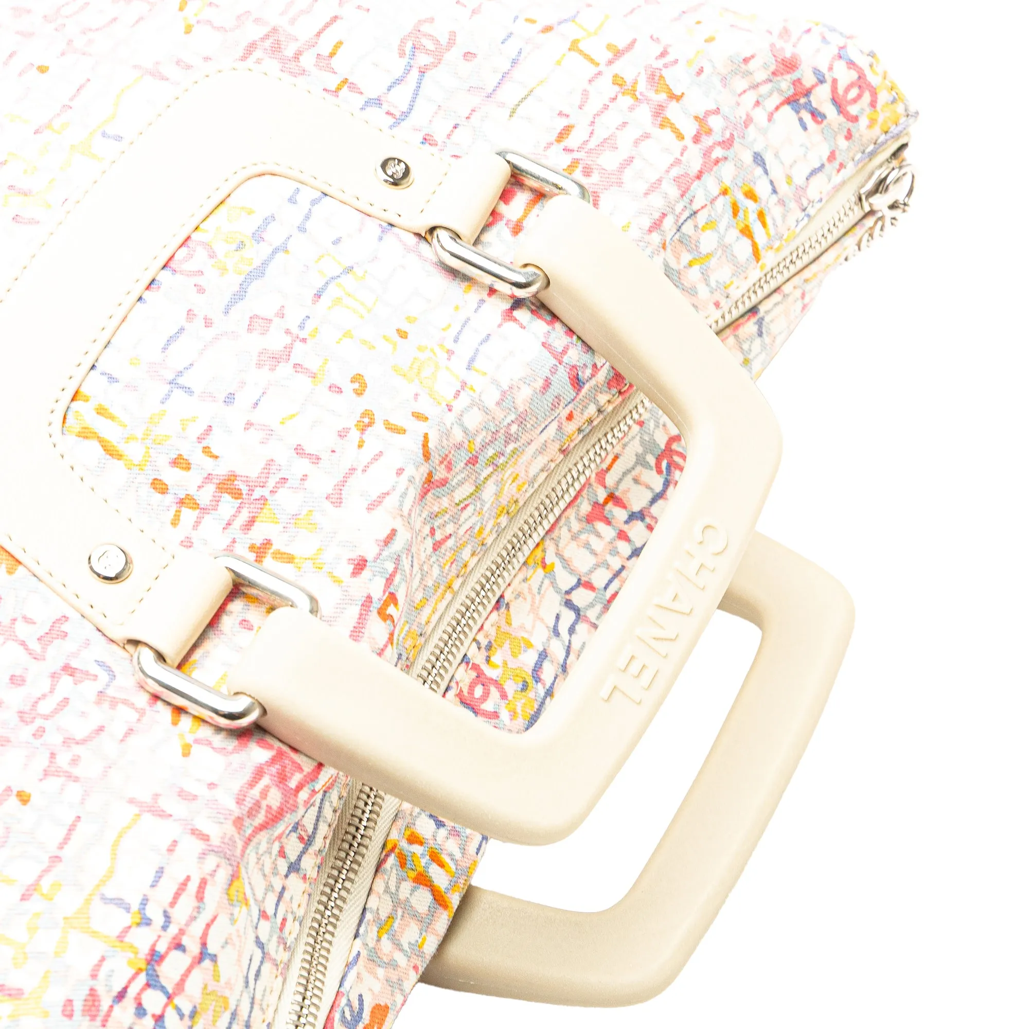 Printed Canvas Clover Watercolor Tote