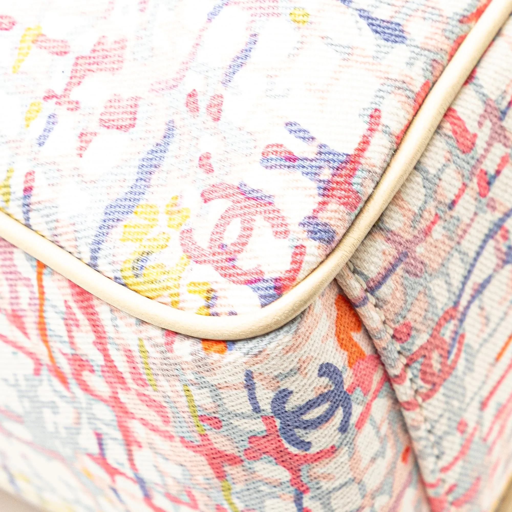 Printed Canvas Clover Watercolor Tote
