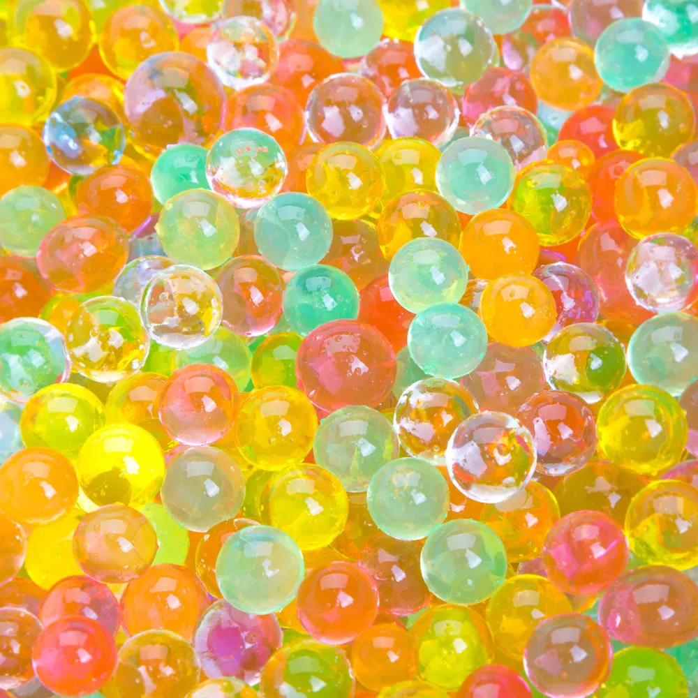 PROLOSO 40 Packet Water Growing Animals Expandable Sea Creatures with Crystal Water Beads