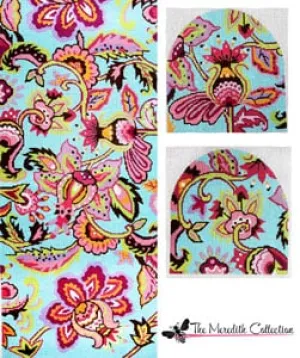 PS-173m - Jacobean Paisley Satchel - medium