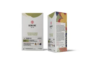Pyramid Tea Bags - Premium Jasmine Green Tea - Genuine Tea Company - Toronto - Canada