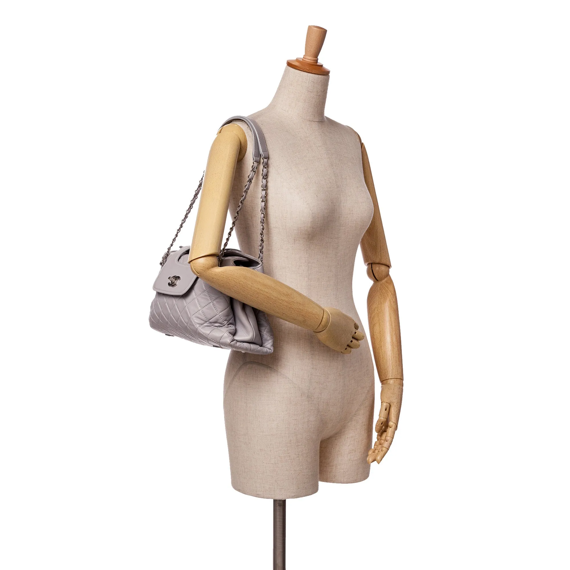 Quilted Lambskin x3 Accordion Tote