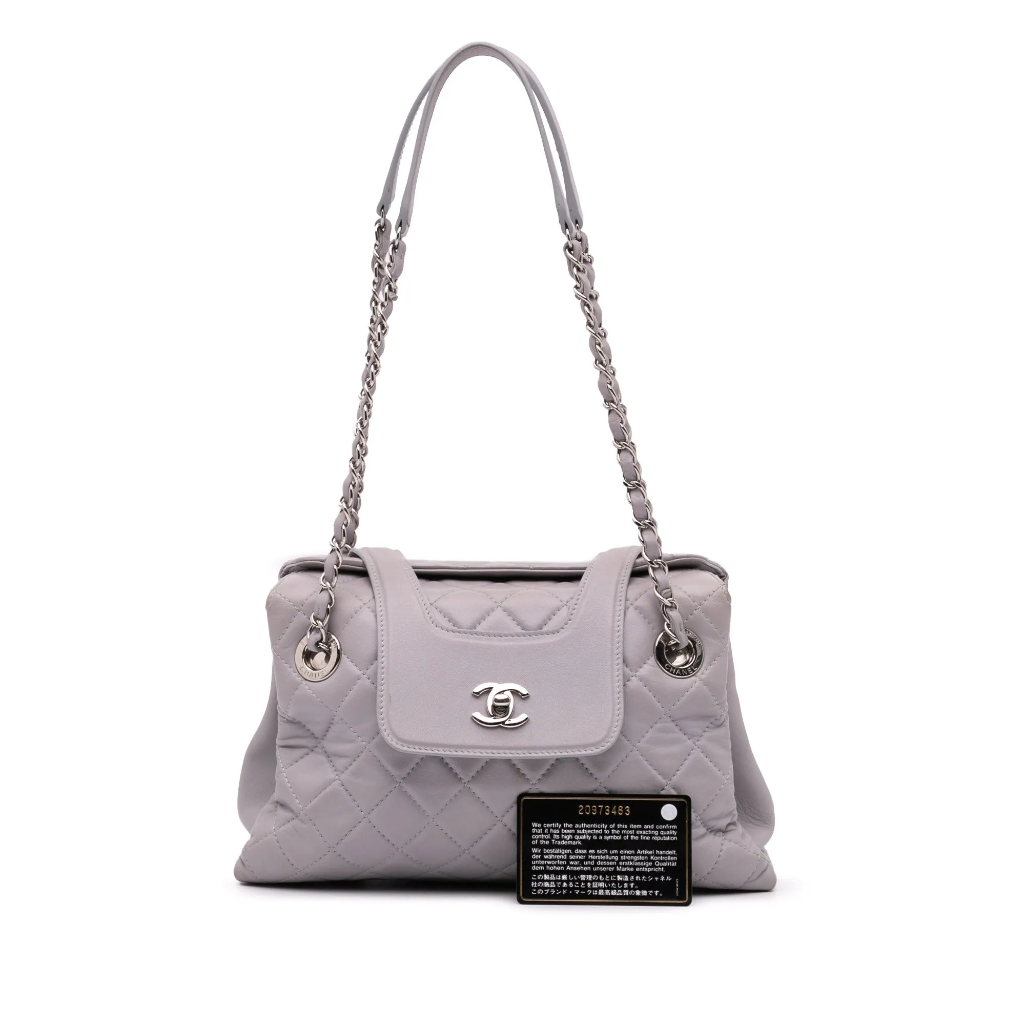 Quilted Lambskin x3 Accordion Tote