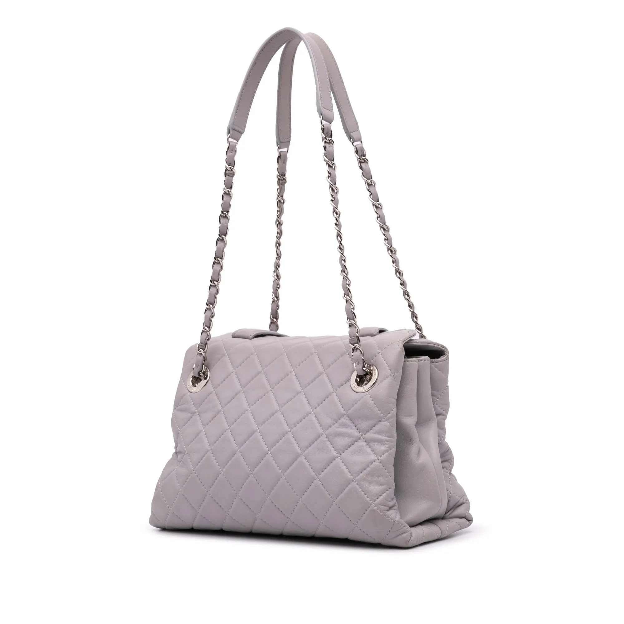 Quilted Lambskin x3 Accordion Tote