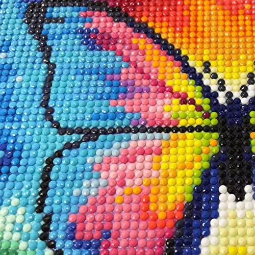 Rainbow Butterfly Starry Night Time Sky DIY 5D Diamond Painting  Cross Stitch Full Round Diamond Embroidery Kits Home Decor 12 x 16 Inch