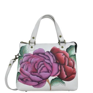 Satchel With Crossbody Strap - 8461