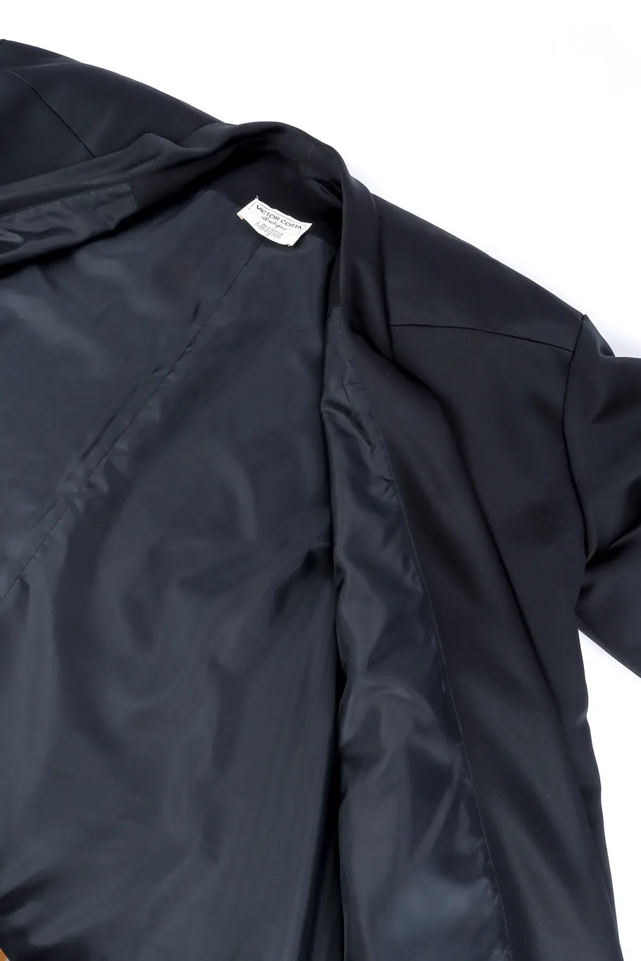 Satin Balloon Sleeve Jacket