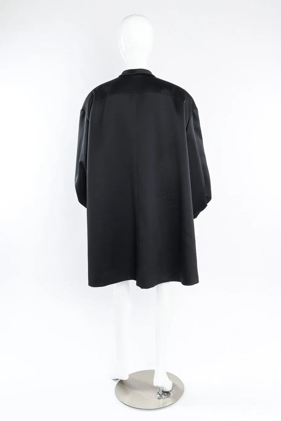 Satin Balloon Sleeve Jacket