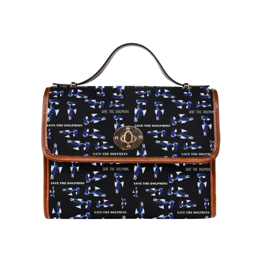 Save the Dolphins London Satchel Bag