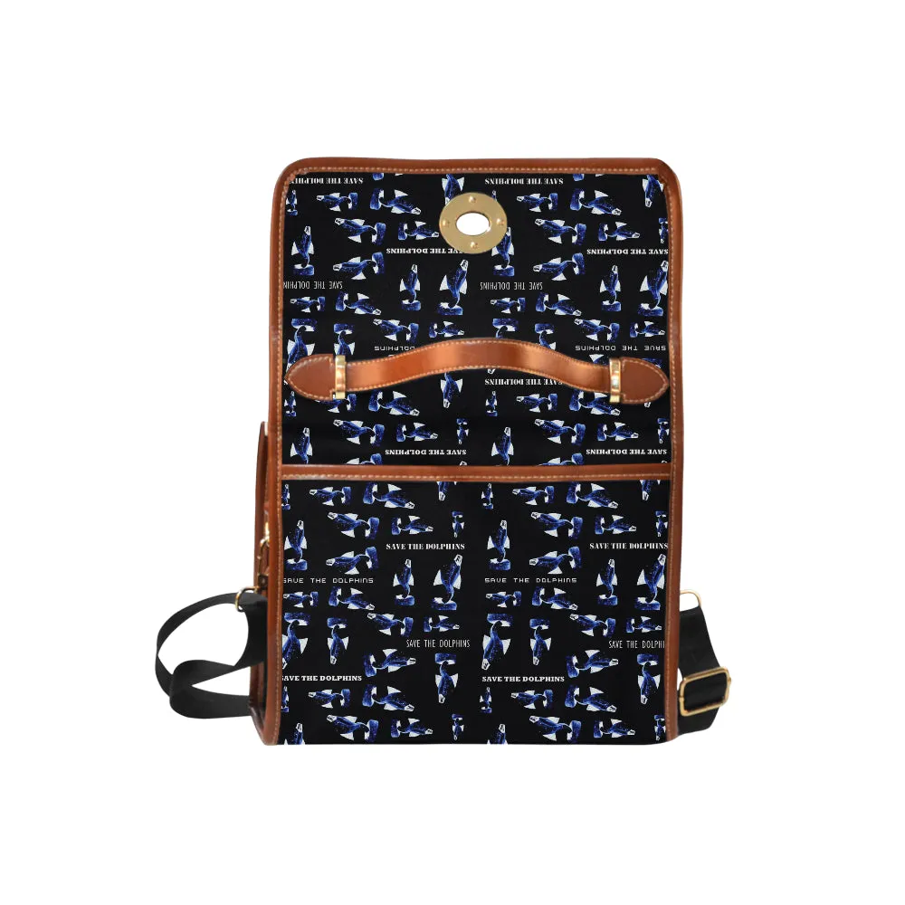 Save the Dolphins London Satchel Bag