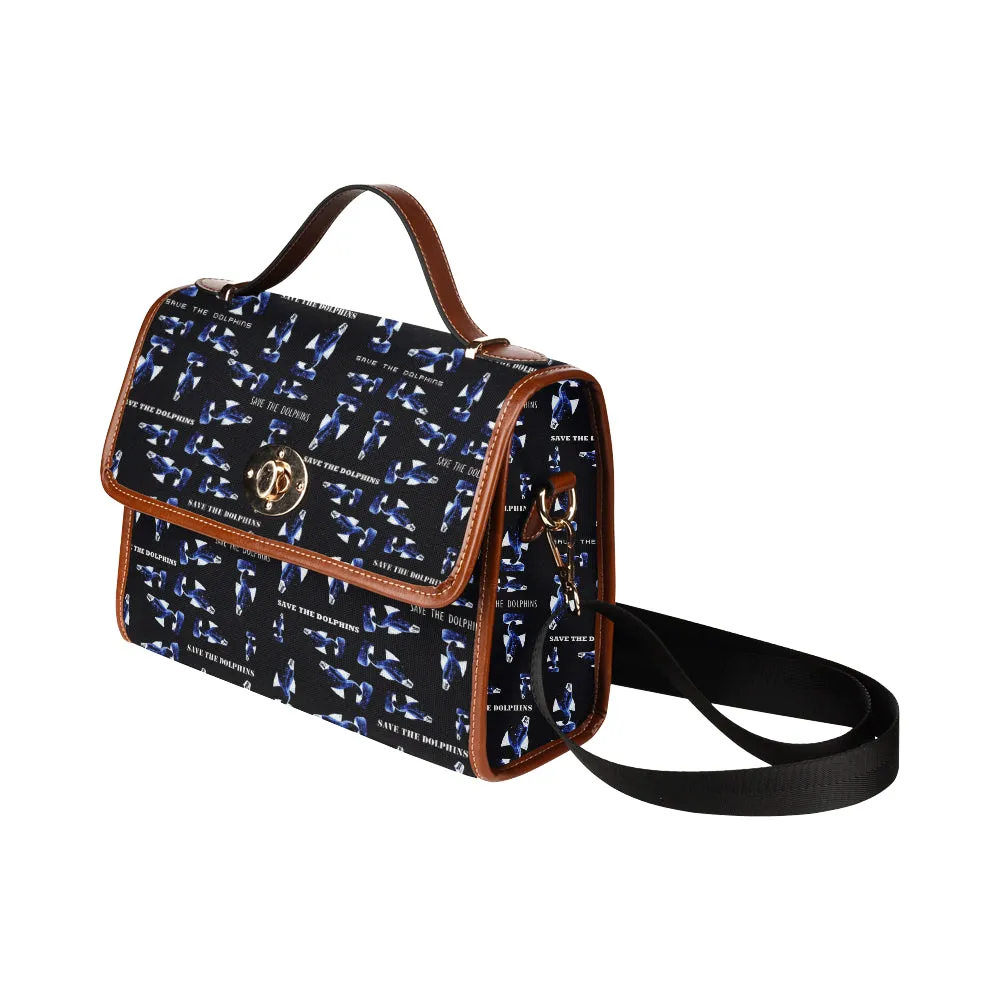 Save the Dolphins London Satchel Bag