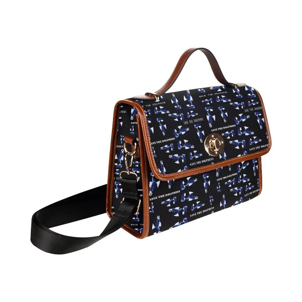 Save the Dolphins London Satchel Bag