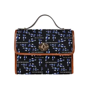 Save the Dolphins London Satchel Bag