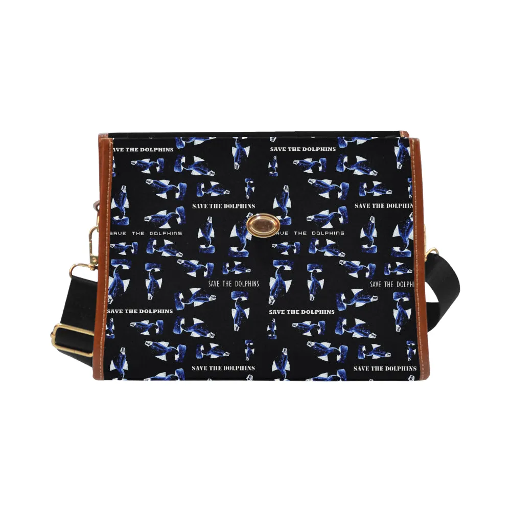 Save the Dolphins London Satchel Bag
