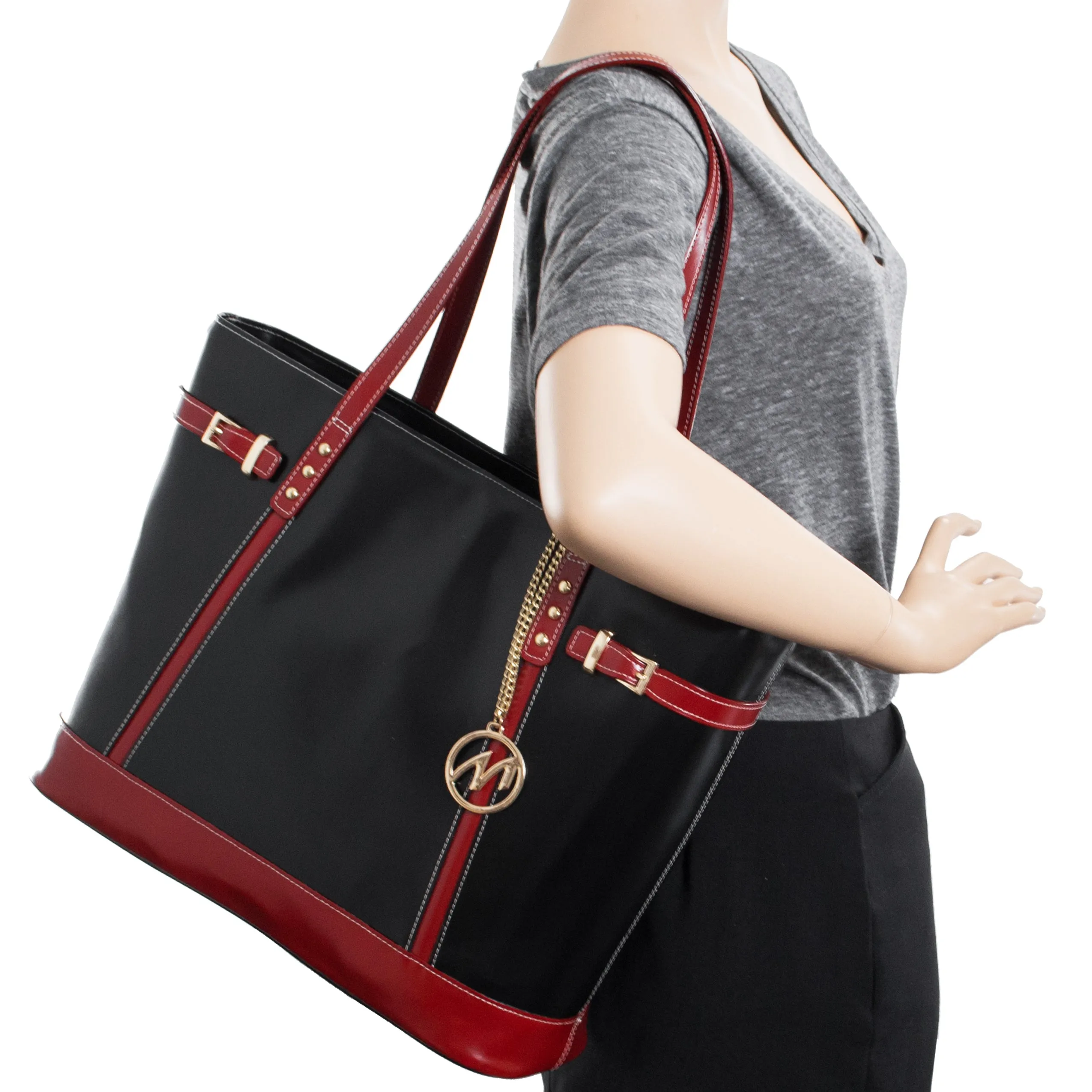 SERAFINA | Leather Tablet Tote