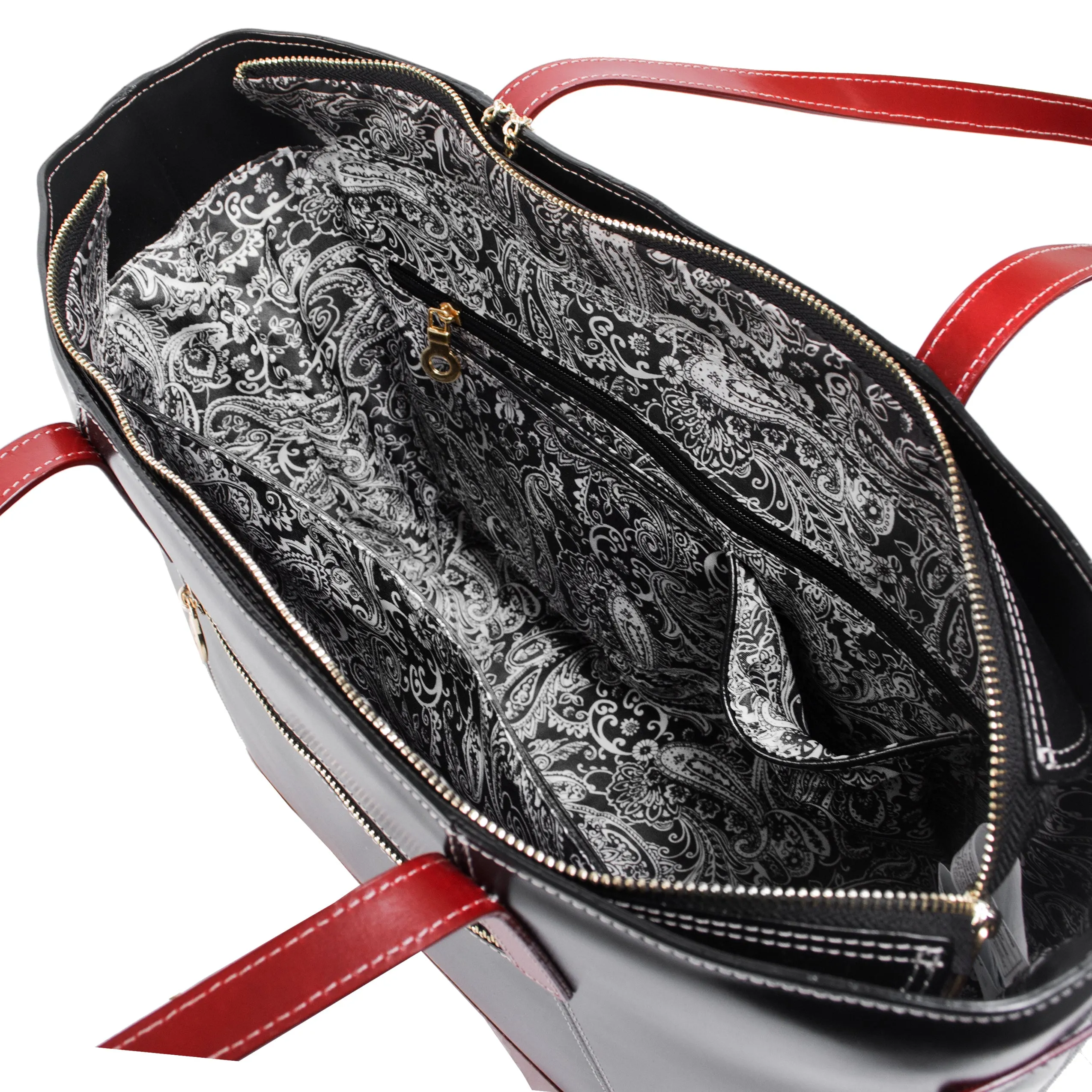 SERAFINA | Leather Tablet Tote