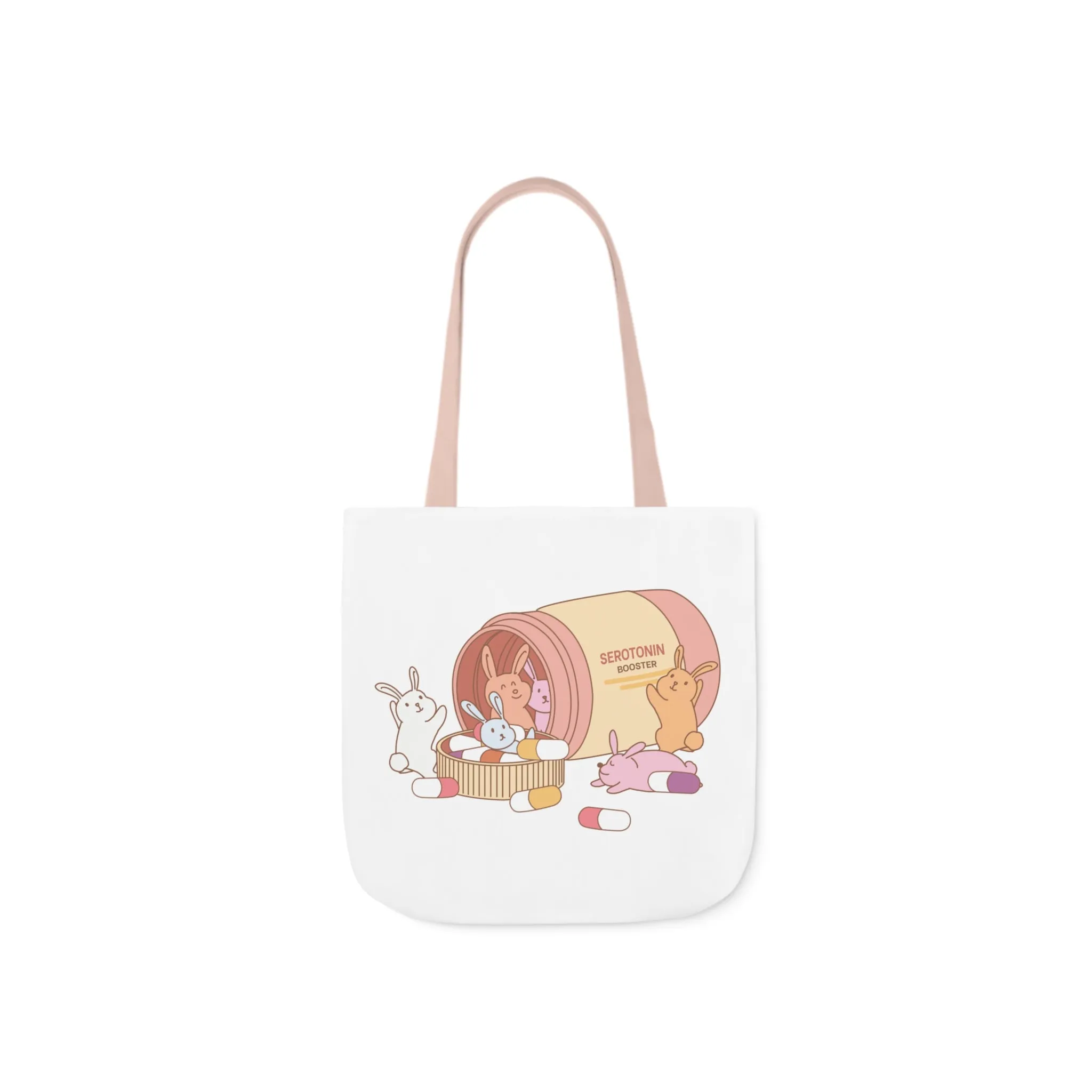Serotonin Booster Canvas Tote Bag