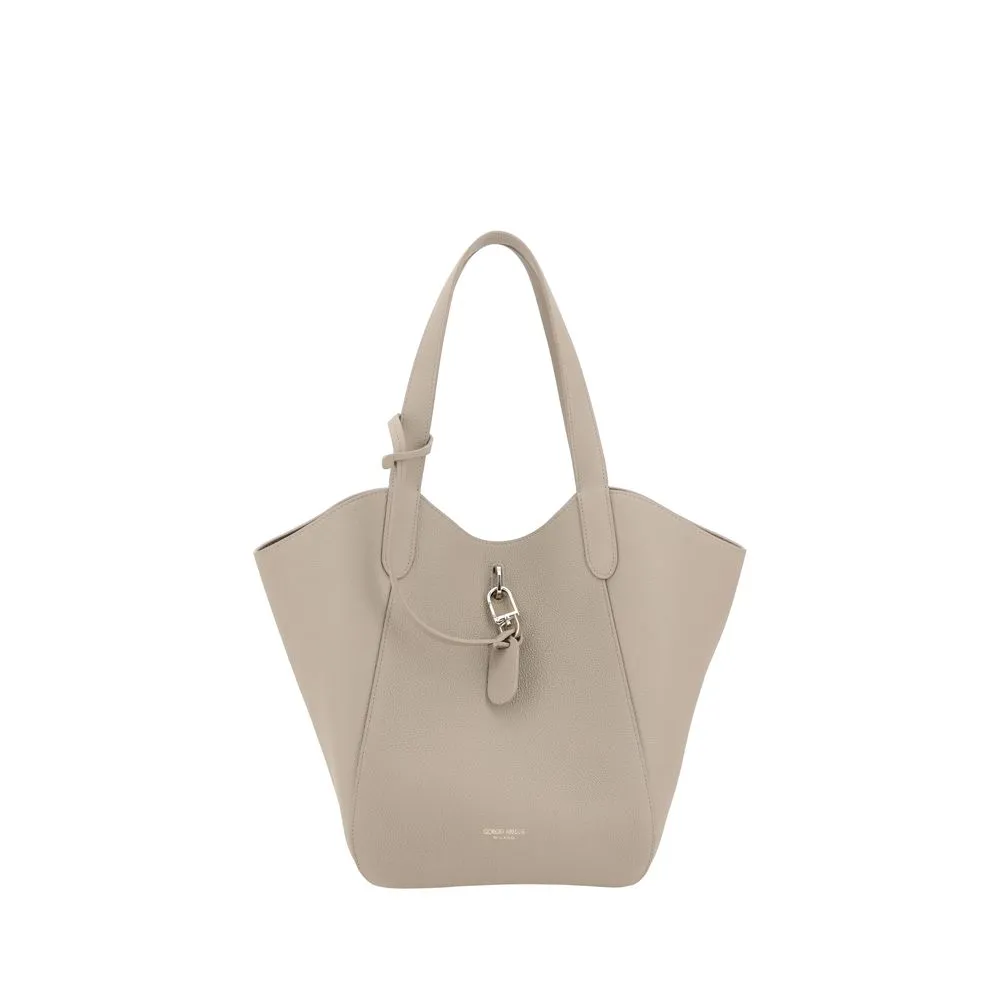 Shoulder Bag in hammered leather