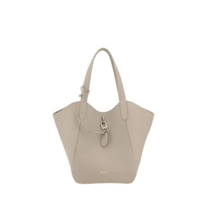 Shoulder Bag in hammered leather