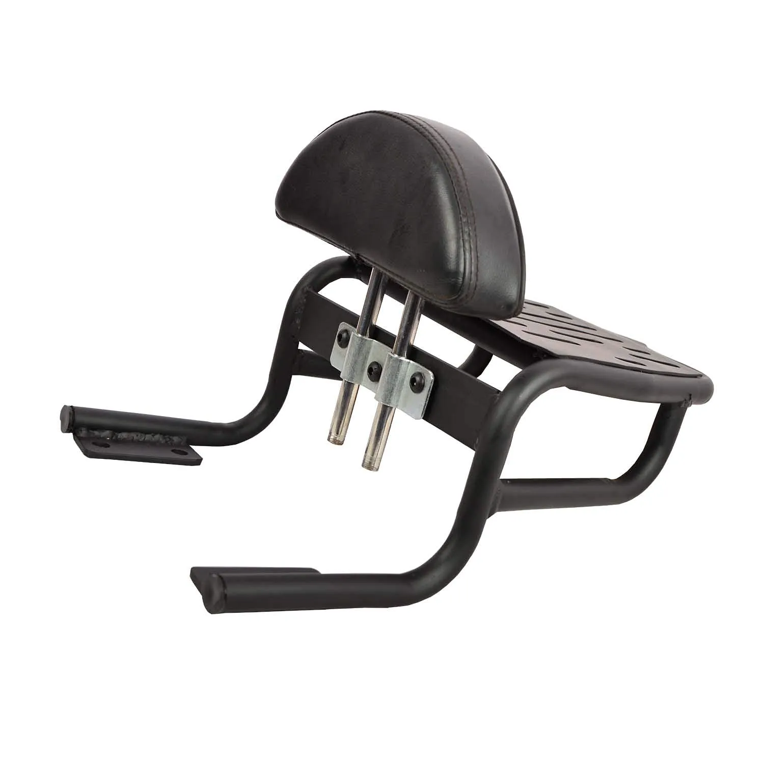Side Saddle Stay,Backrest with Carrier Black for - Royal Enfield Interceptor 650