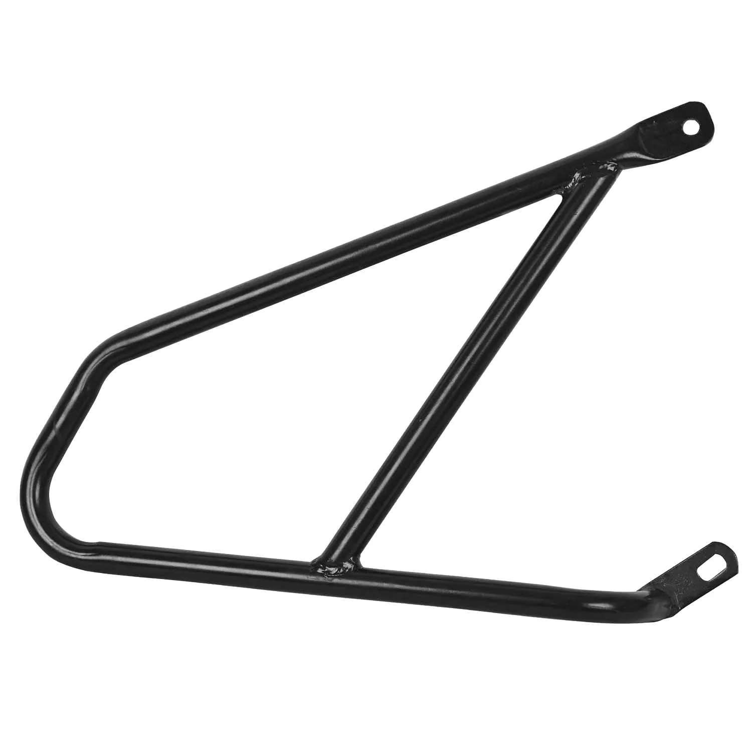 Side Saddle Stay,Backrest with Carrier Black for - Royal Enfield Interceptor 650