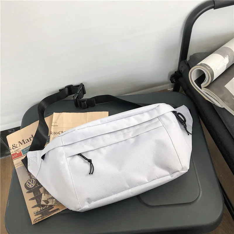 Simple Canvas Versatile Crossbody Tide Female Satchel