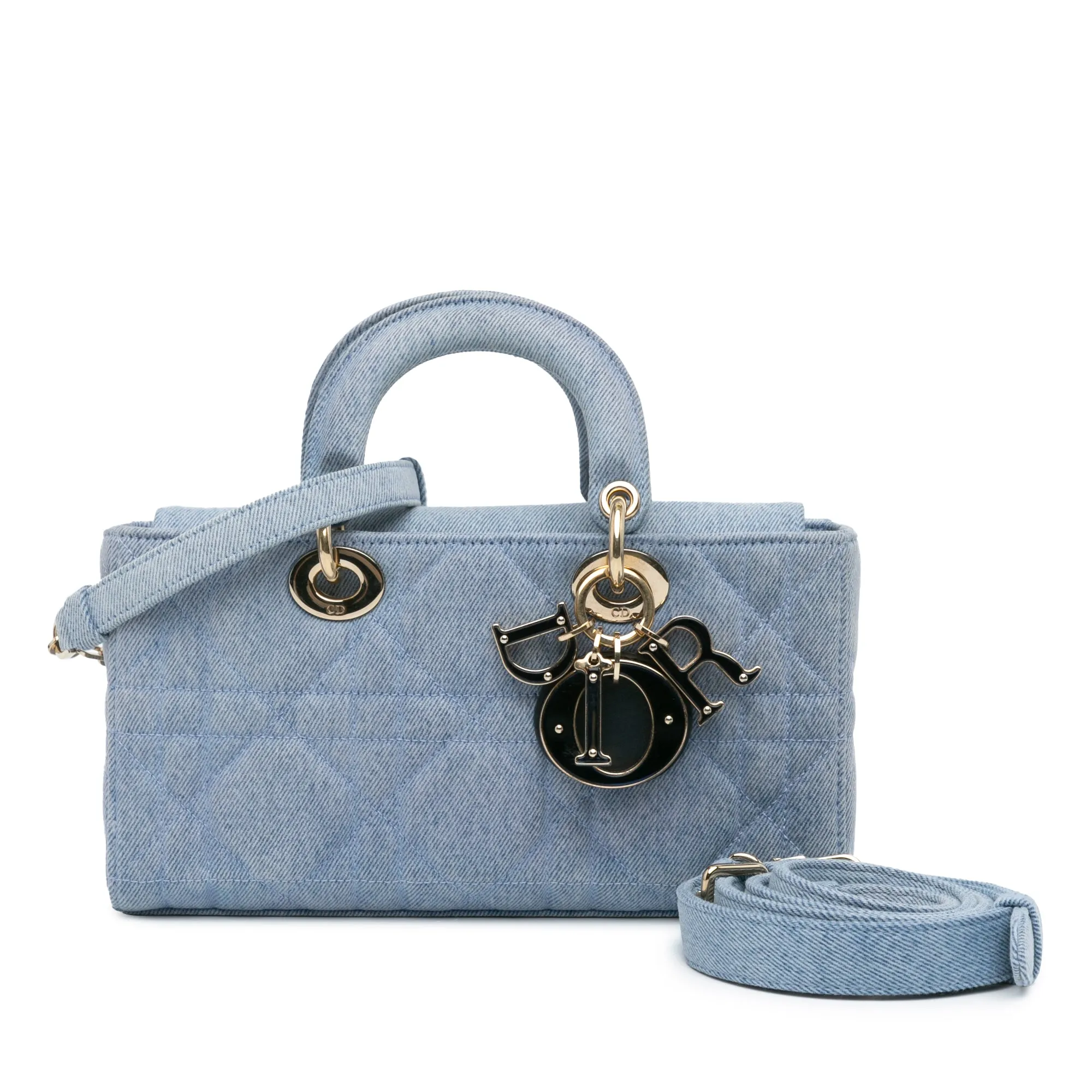 Small Denim Macrocannage Lady D Joy