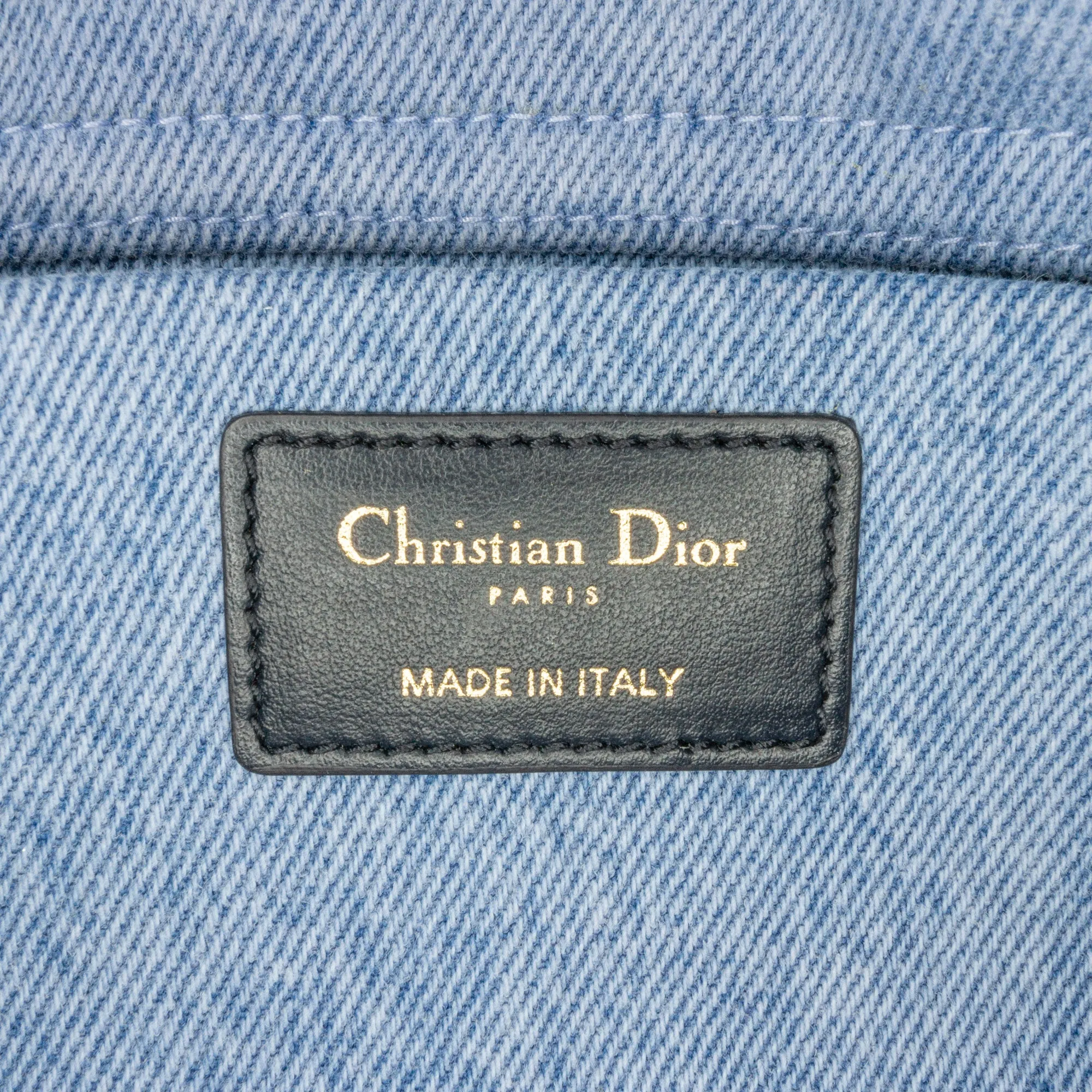 Small Denim Macrocannage Lady D Joy