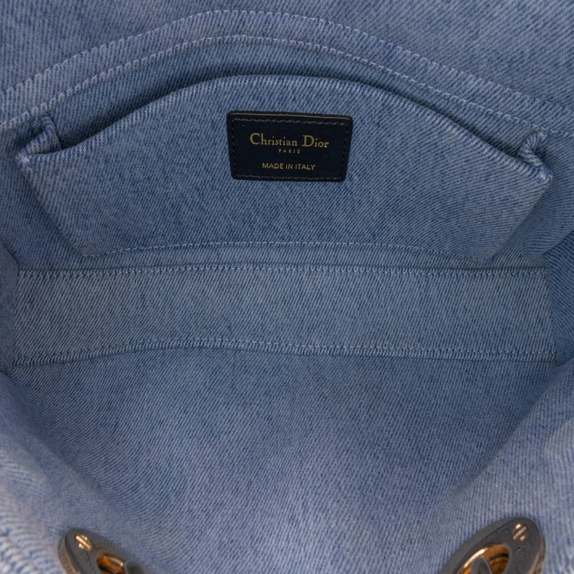 Small Denim Macrocannage Lady D Joy