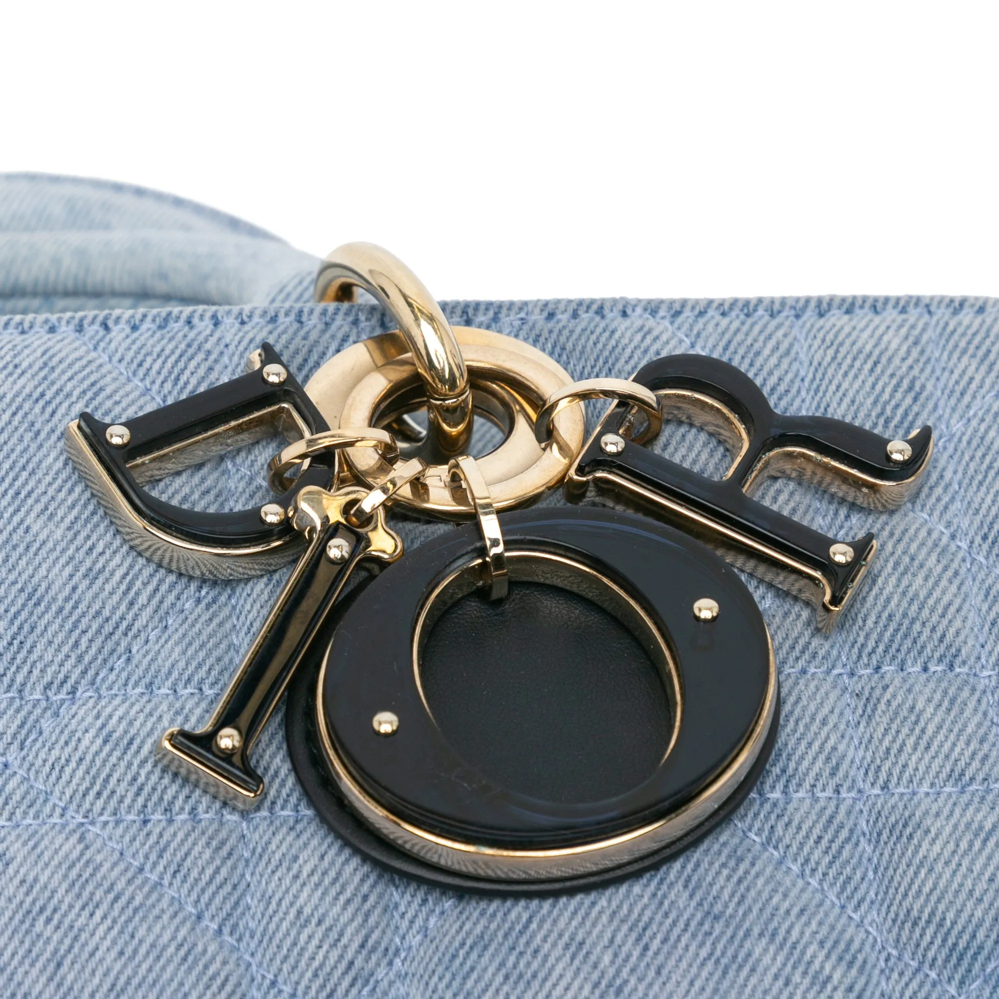 Small Denim Macrocannage Lady D Joy