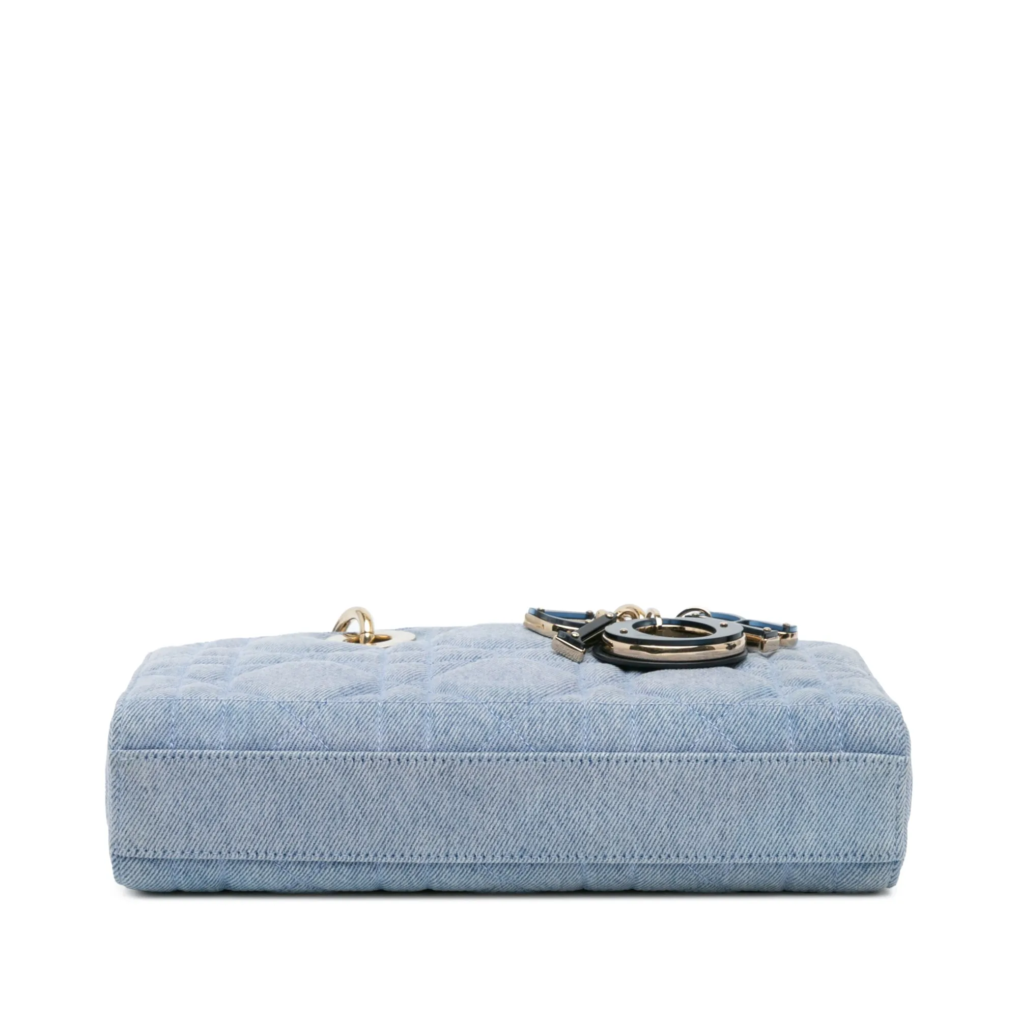 Small Denim Macrocannage Lady D Joy