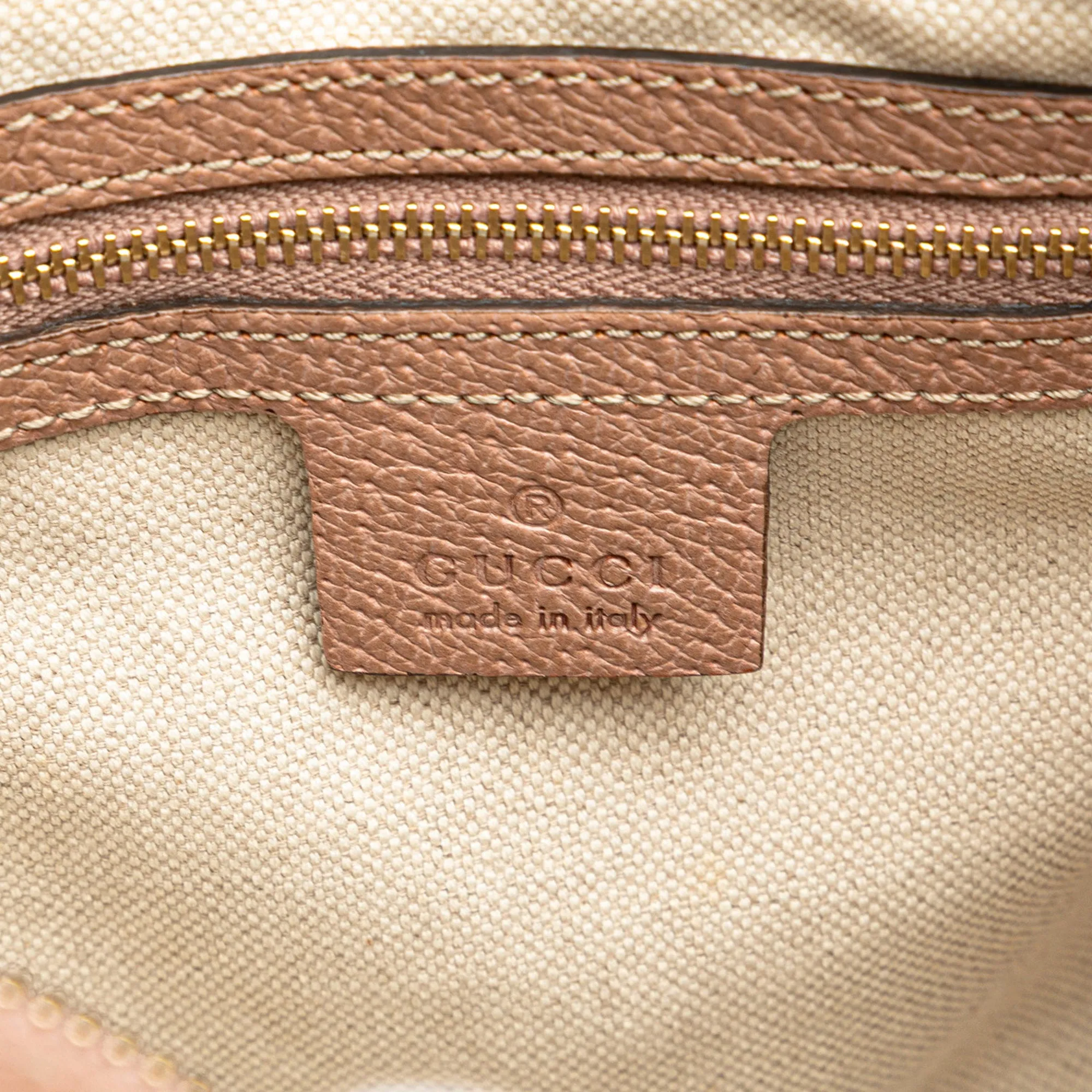Small GG Canvas Bree Satchel