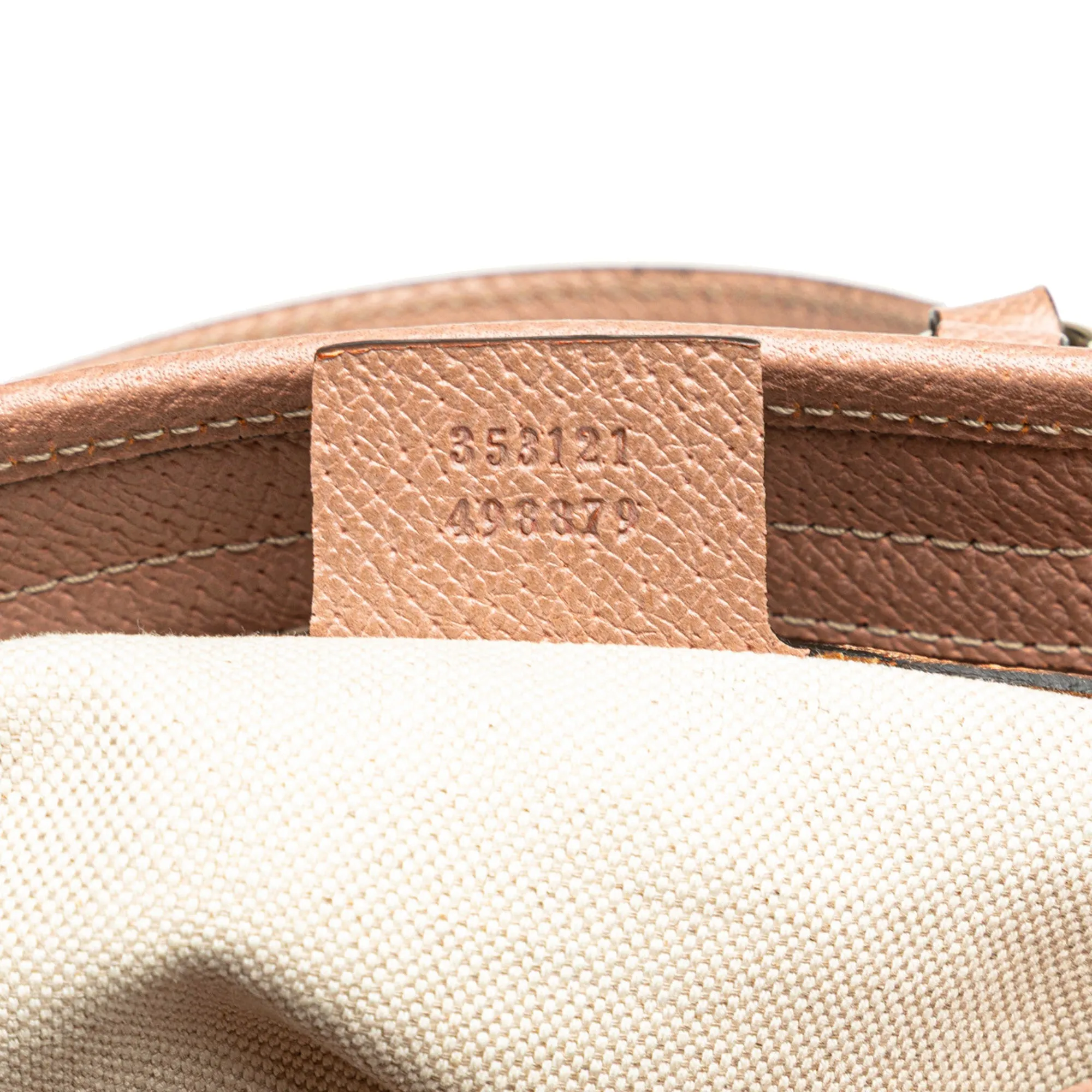 Small GG Canvas Bree Satchel