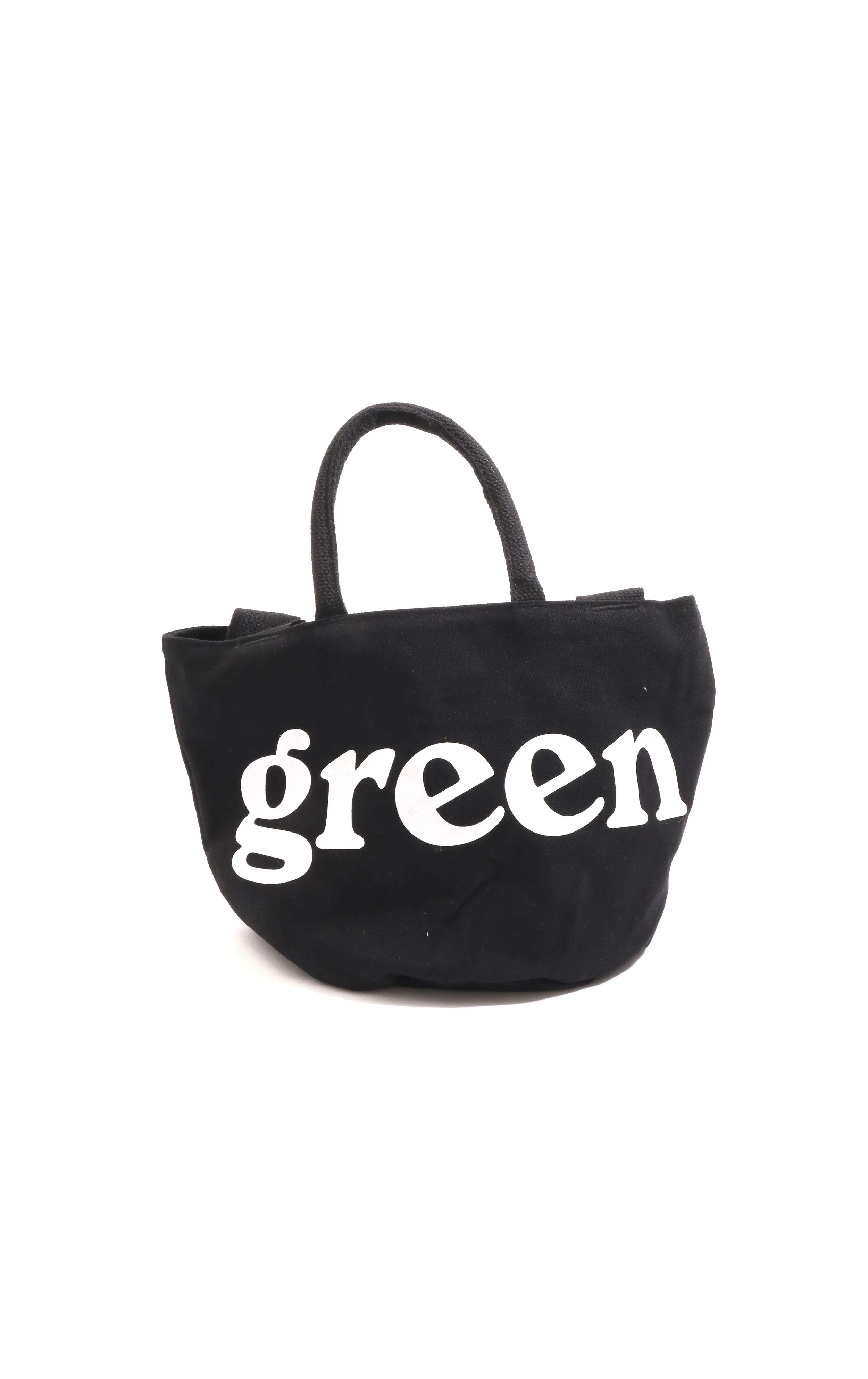 Small Round Tote / Grow Bag - Black