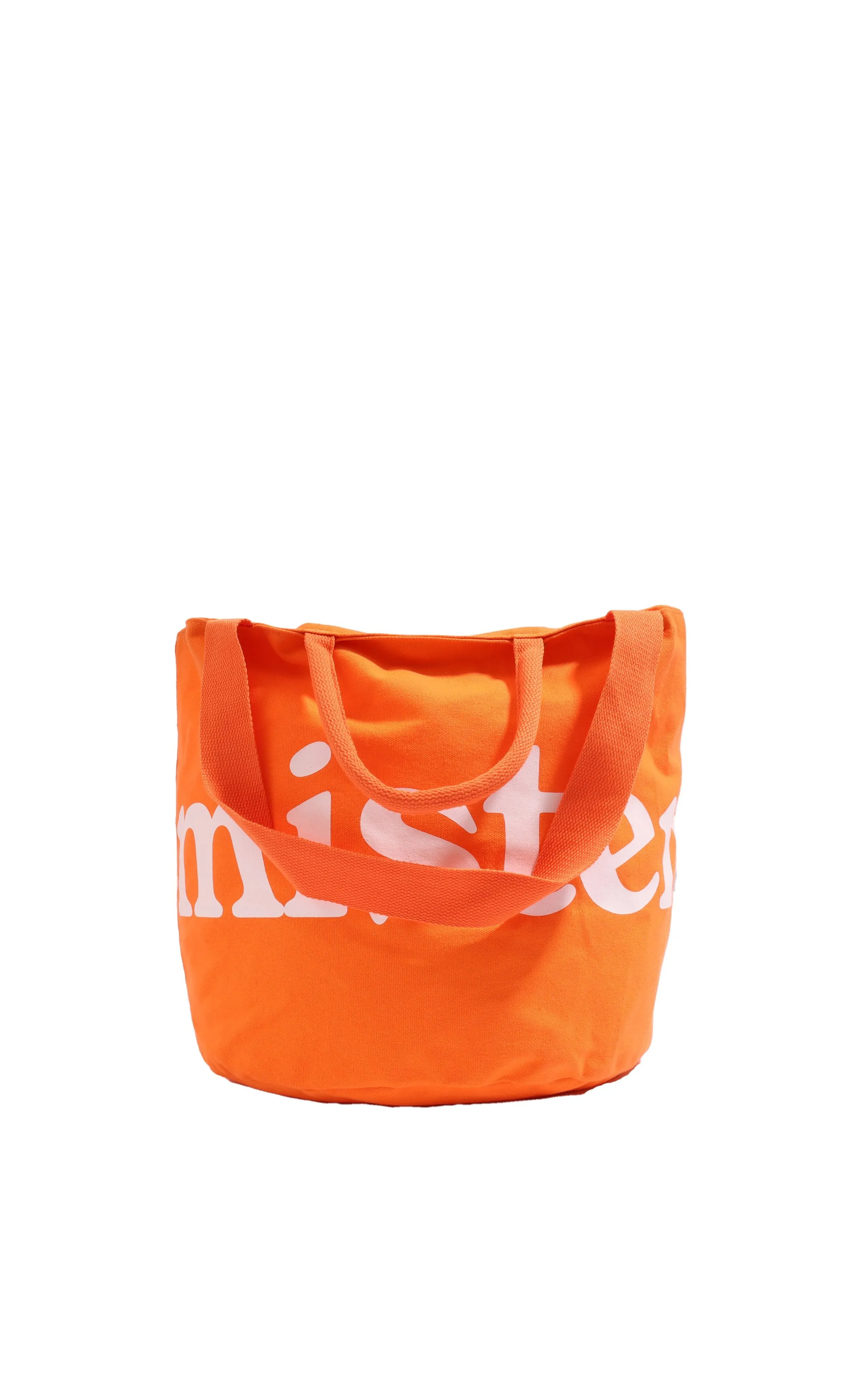 Small Round Tote / Grow Bag - Orange