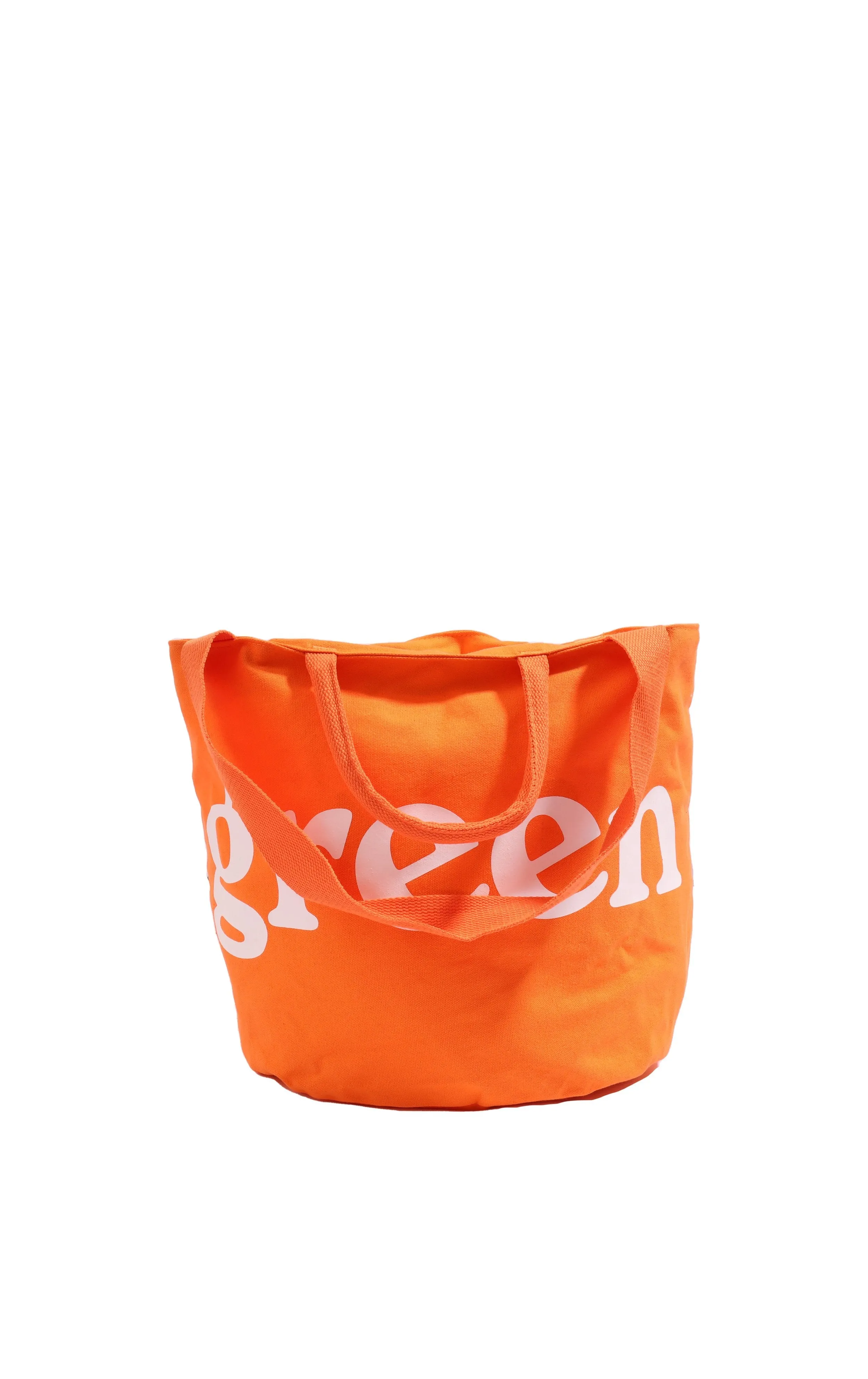Small Round Tote / Grow Bag - Orange