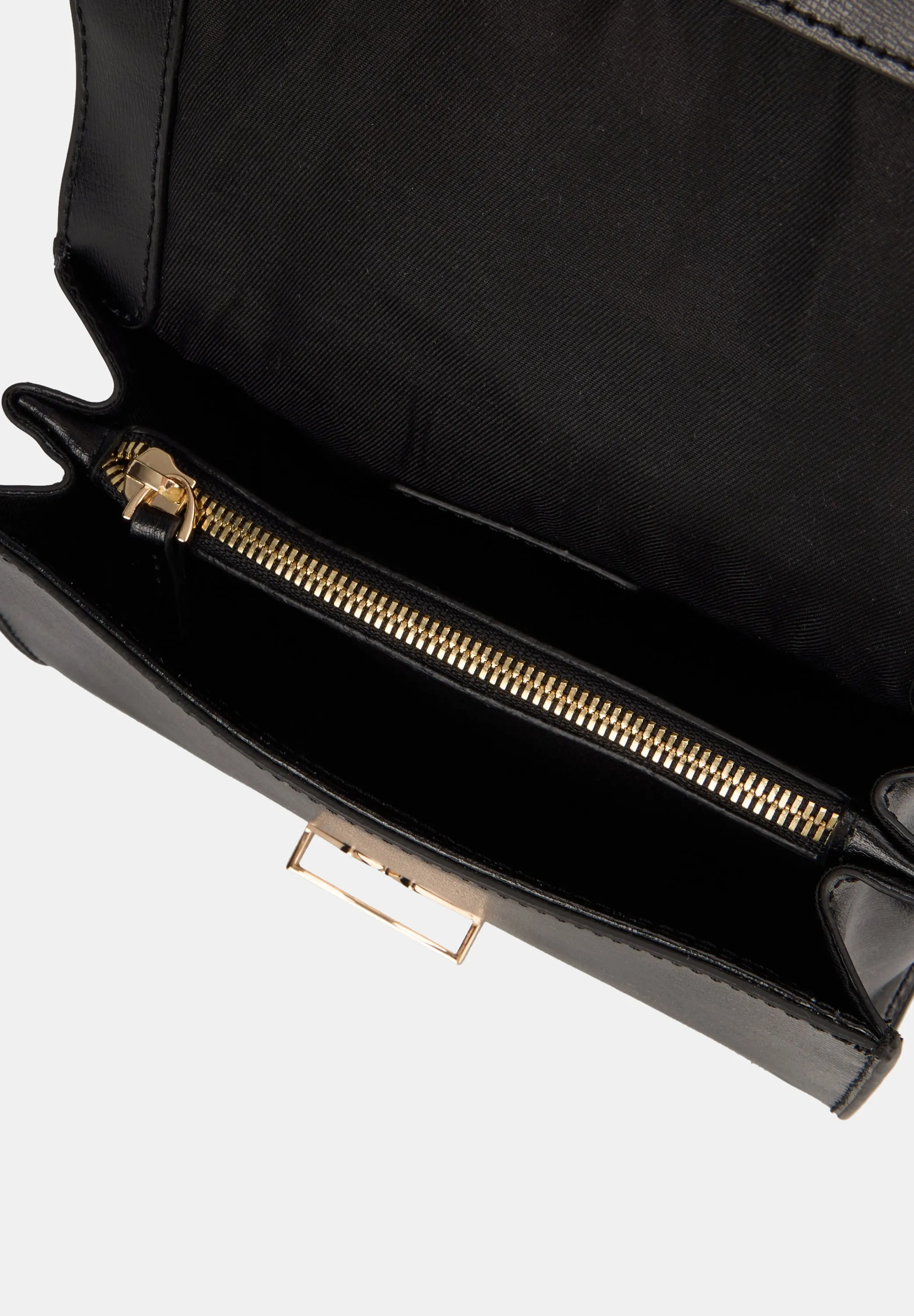 Small Satchel-Sealed With A Kiss Noir
