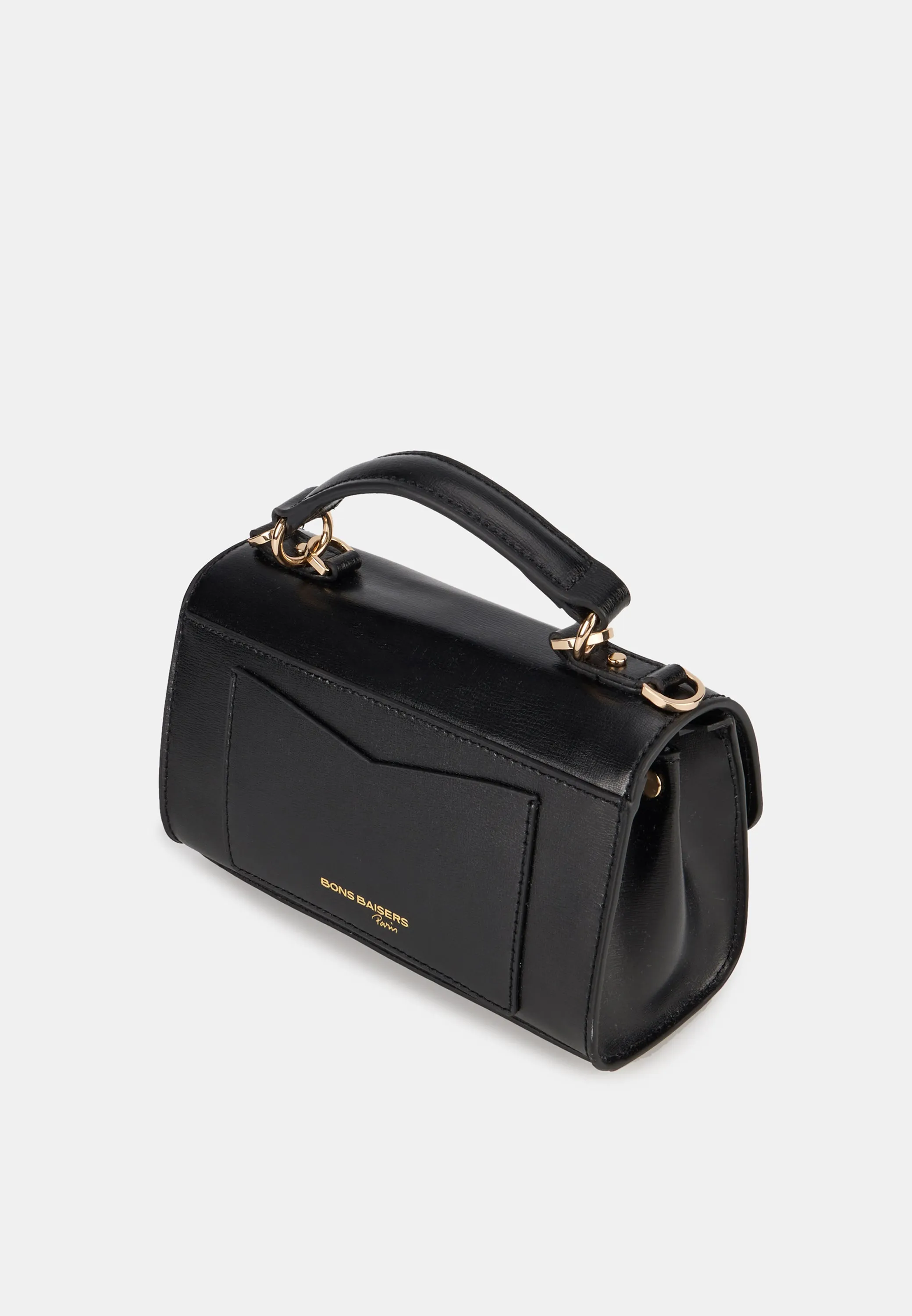 Small Satchel-Sealed With A Kiss Noir
