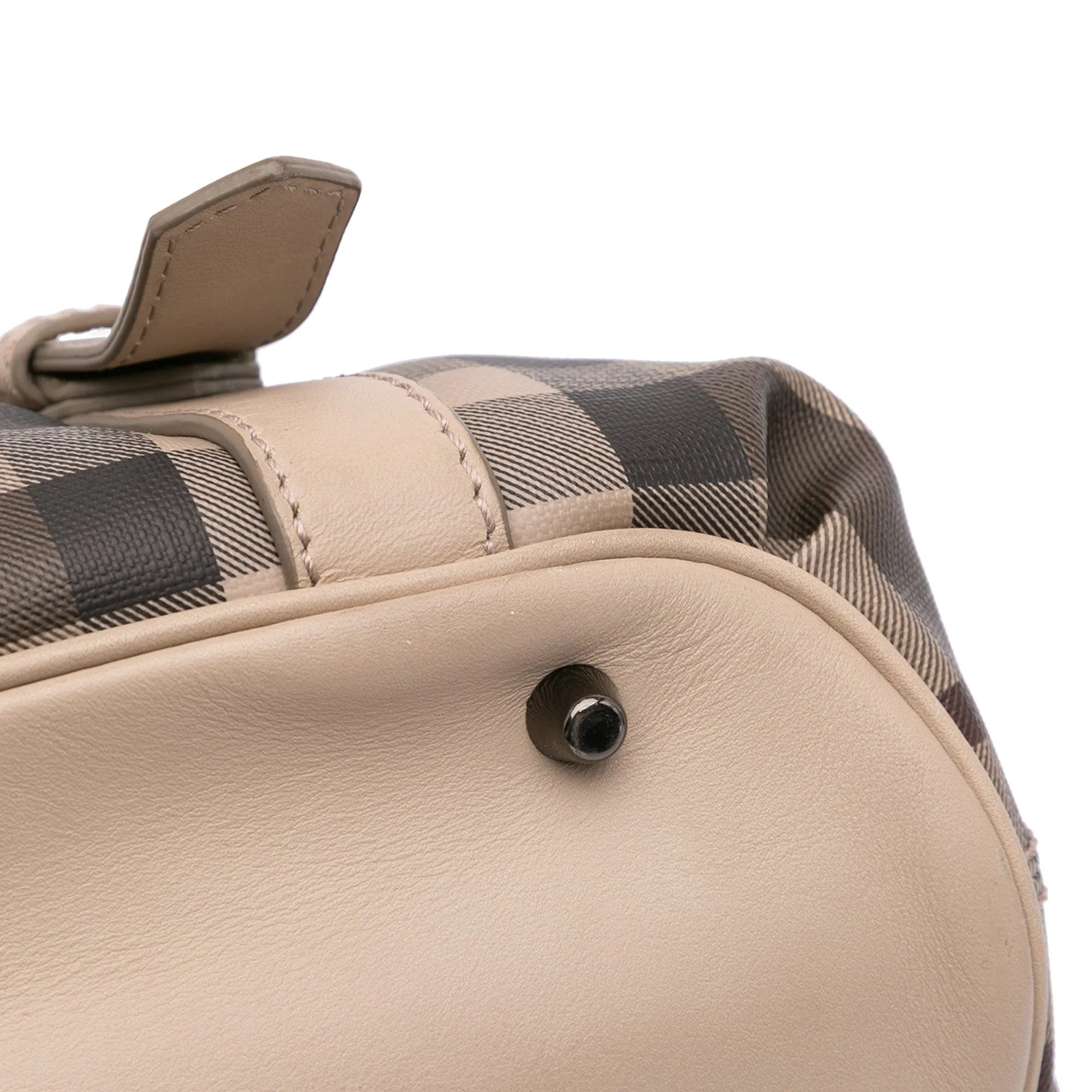 Smoke Check Coated Canvas Northfield Satchel