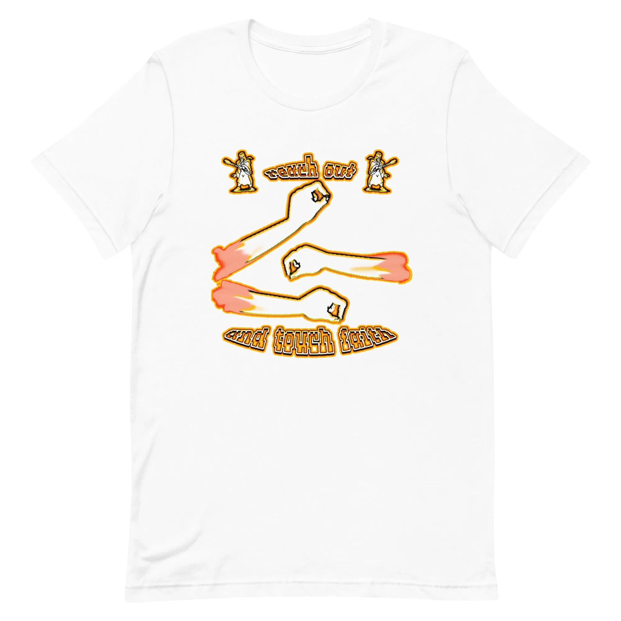 StapleTapeworms Touch Faith Unisex T-Shirt