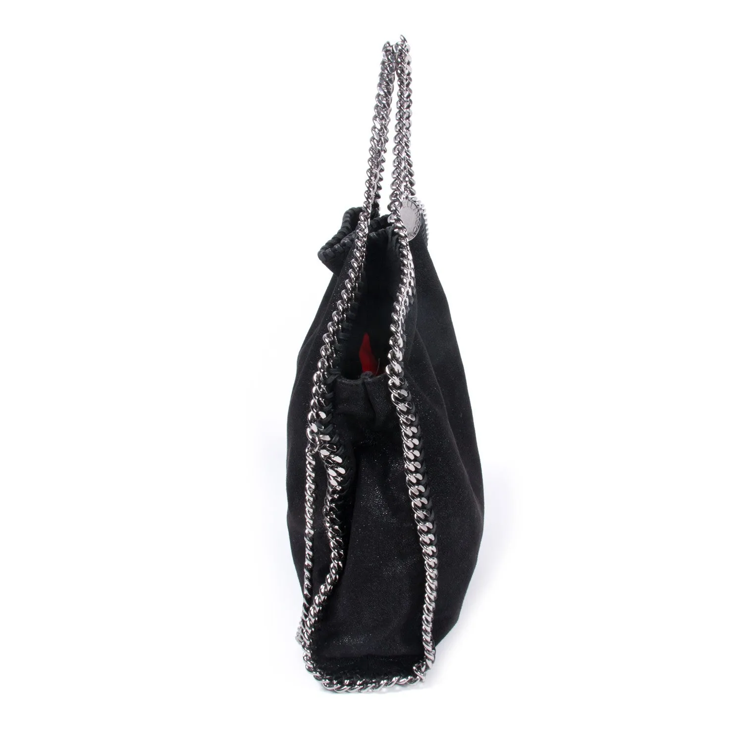 Stella McCartney Falabella Shaggy Deer Fold-Over