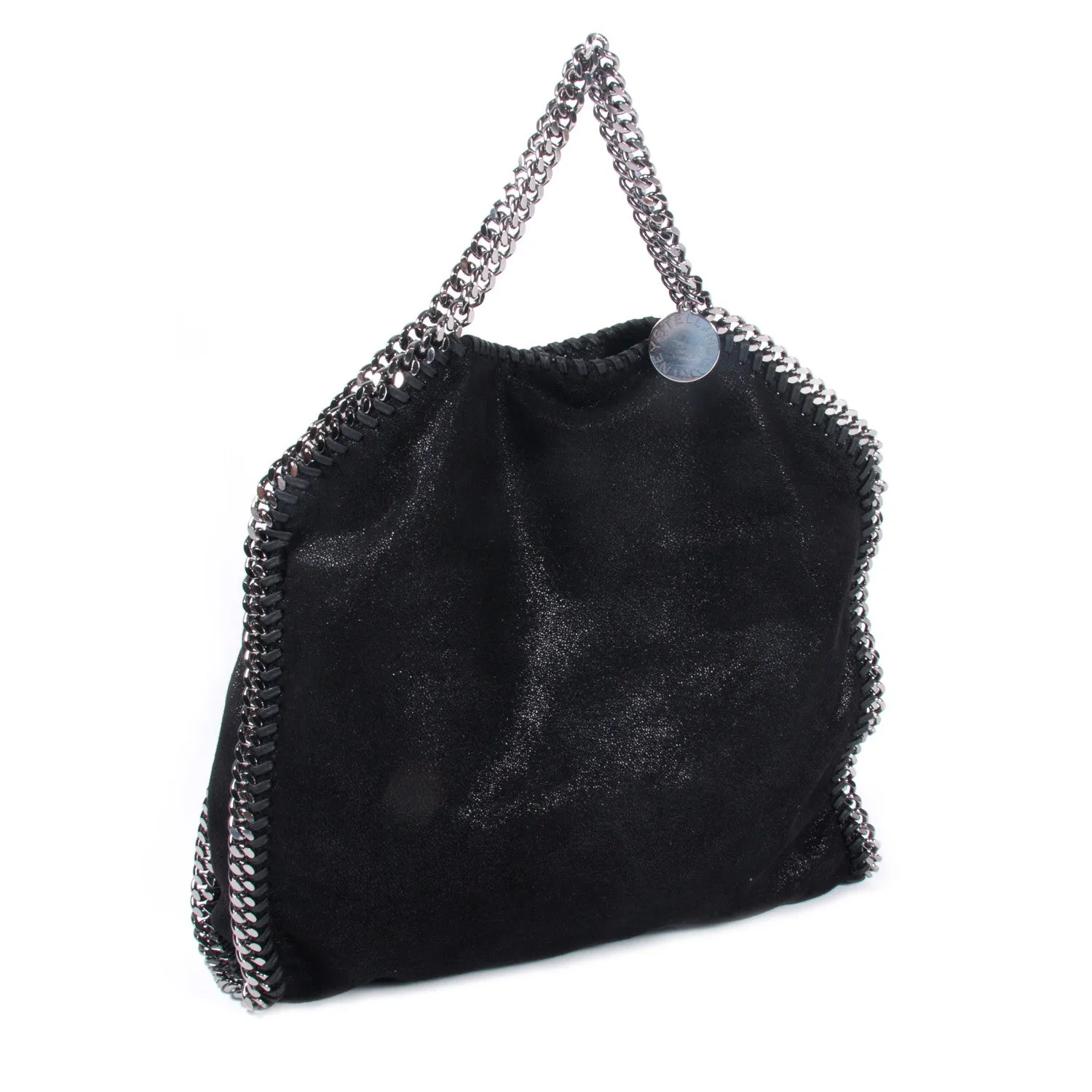 Stella McCartney Falabella Shaggy Deer Fold-Over