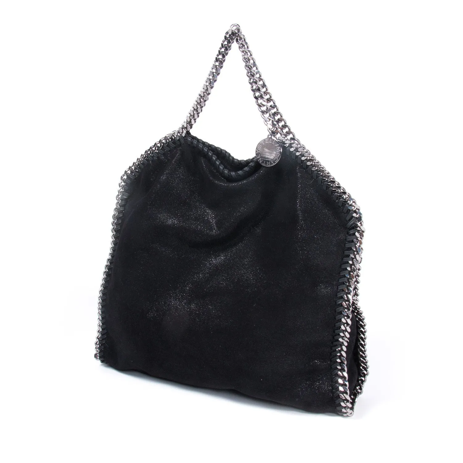 Stella McCartney Falabella Shaggy Deer Fold-Over
