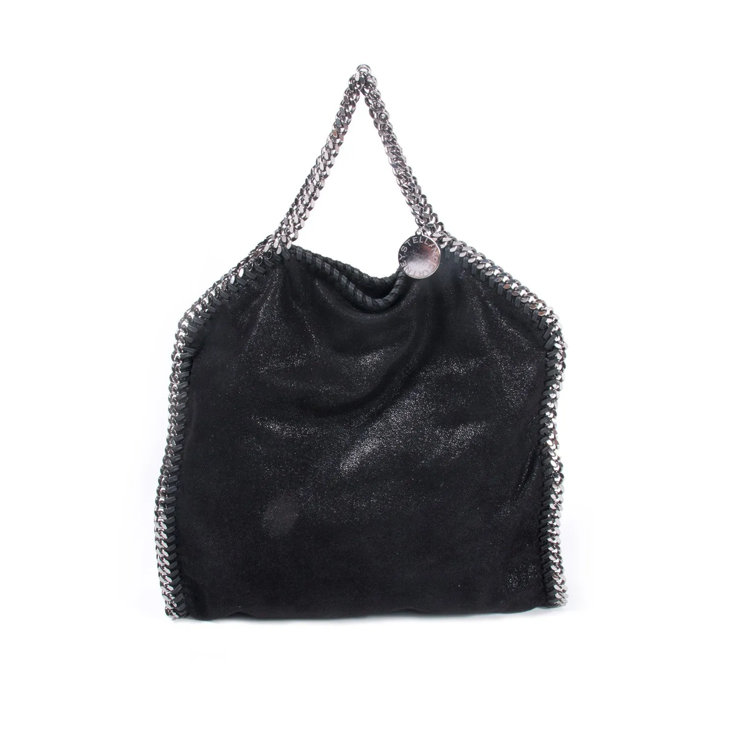 Stella McCartney Falabella Shaggy Deer Fold-Over
