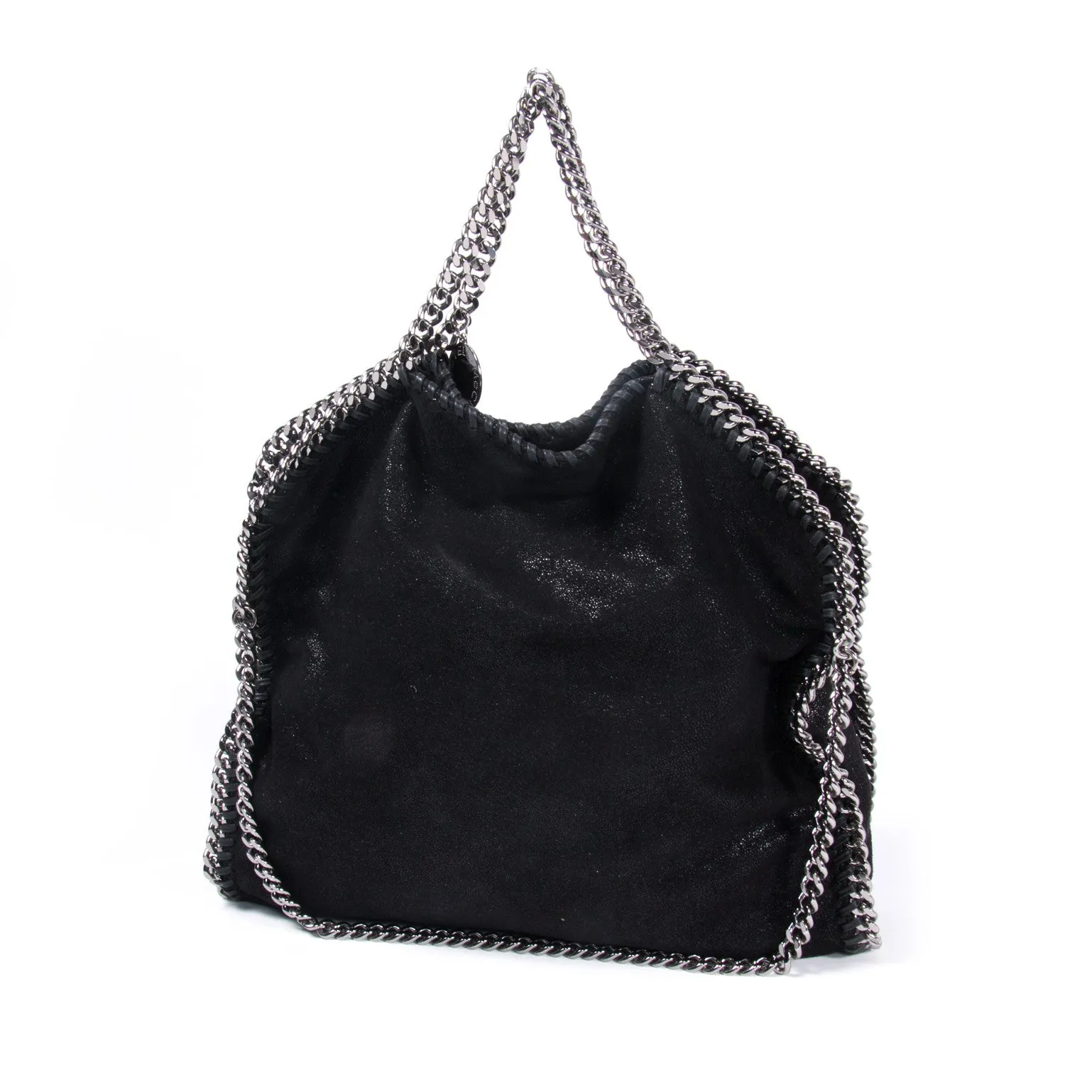 Stella McCartney Falabella Shaggy Deer Fold-Over