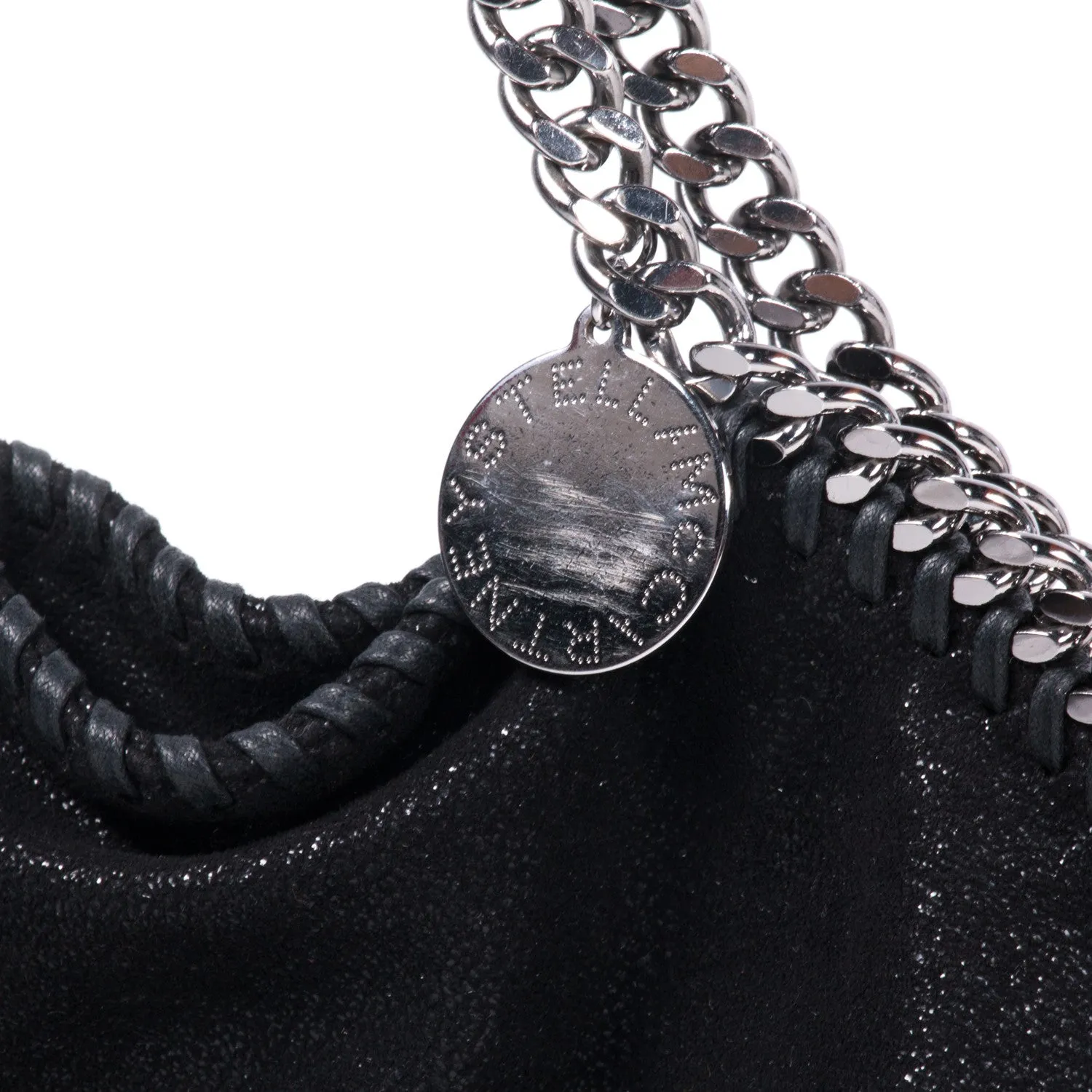 Stella McCartney Falabella Shaggy Deer Fold-Over