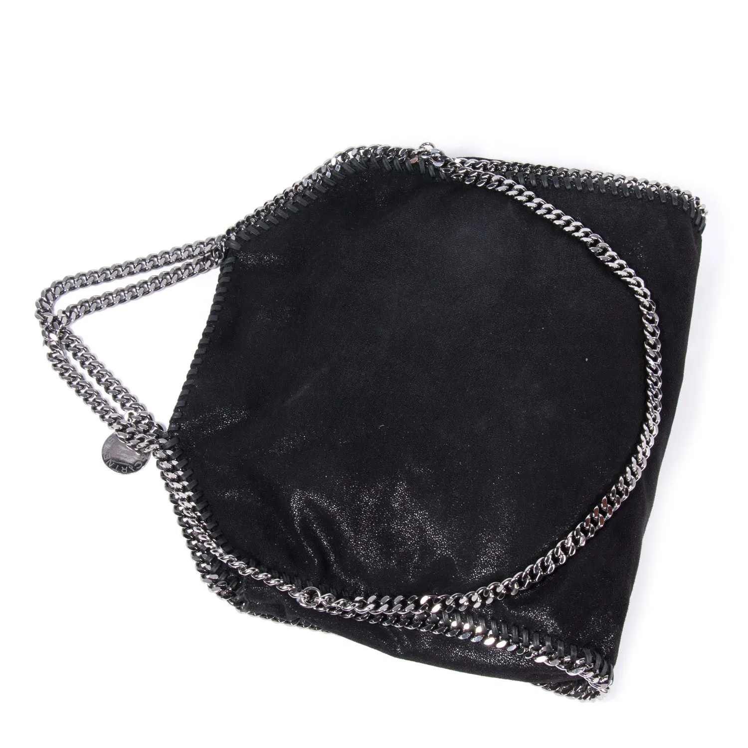 Stella McCartney Falabella Shaggy Deer Fold-Over