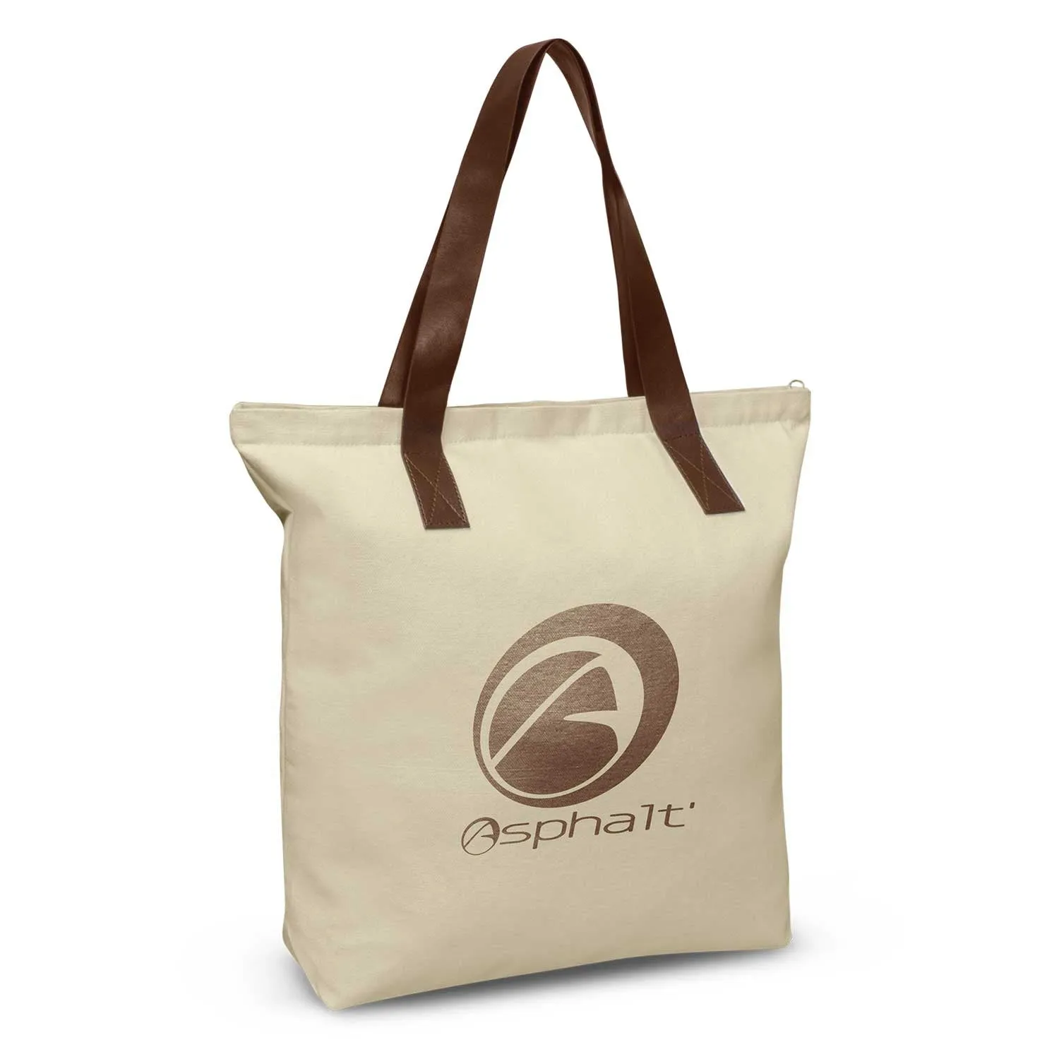 Stock PU handle Cotton Tote(SCB-54T)