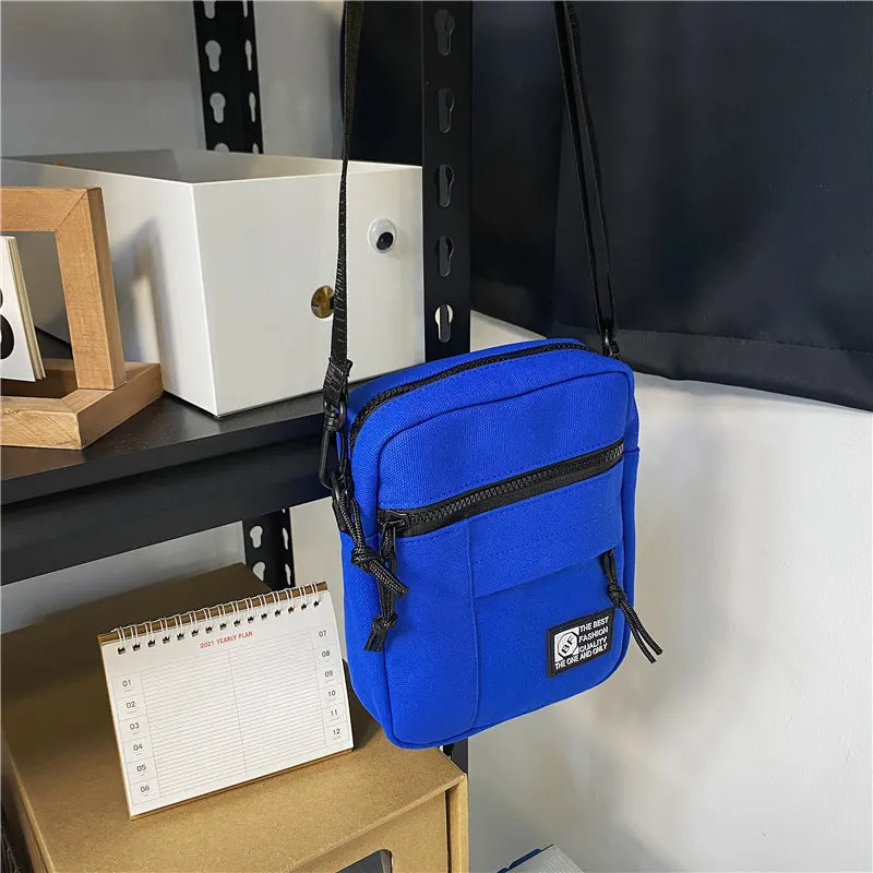Street Trend Hip Hop Canvas Small Satchel