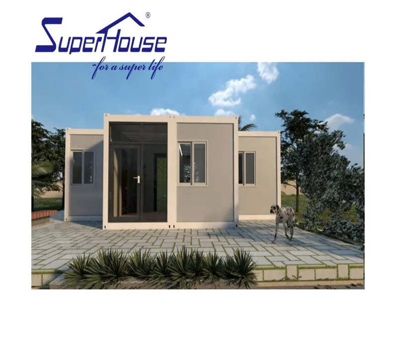 Superhouse container house prefabricated expandable container house 20ft 40ft prefab container house under 50k